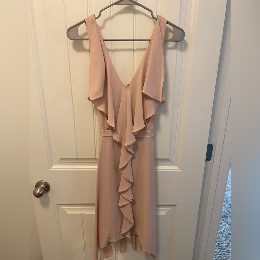 BCBG dusty rose dress. Size 8.
